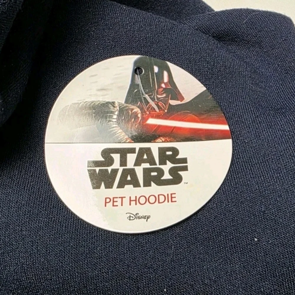 Disney Star Wars Boba Fett Bounty Hunter Dog Pet Hoodie Sweatshirt Size XL - Picture 3 of 5